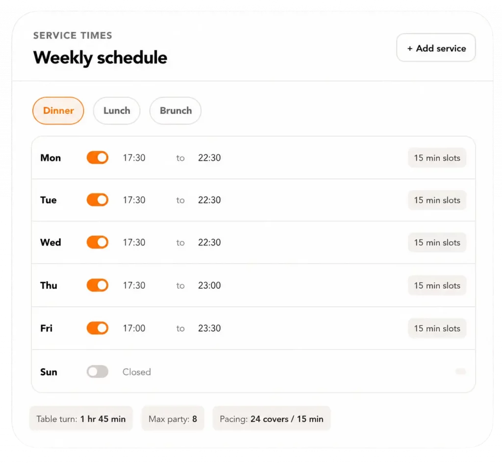 control-weekly-schedule-time